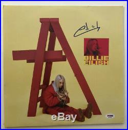 Billie Eilish Autogramm Don’t Smile at Me Autograph When We All Fall Asleep