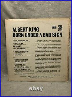 1967 Albert King Born Under A Bad Sign LP Vinyl Album Stax Records S 723 VG/VG