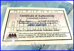 1974 Jimmy Buffett Signed A1A LP Album WithCOA & 2005 Concert Ticket Stub 1974 Jimmy Buffett Signed A1A LP Album WithCOA & 2005 Concert Ticket Stub