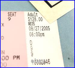 1974 Jimmy Buffett Signed A1A LP Album WithCOA & 2005 Concert Ticket Stub 1974 Jimmy Buffett Signed A1A LP Album WithCOA & 2005 Concert Ticket Stub