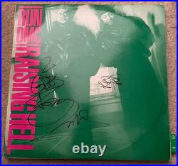 1986 Run DMC Raising Hell Signed Vinyl Album/LP/Rev Run Simmons/Darryl McDaniels