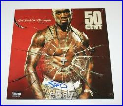 50 CENT SIGNED'GET RICH OR DIE TRYIN' ALBUM VINYL RECORD LP withCOA LEGEND EMINEM