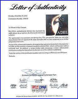 Adele Adkins Signed Autograph 19 Vinyl Record Album Psa/dna Coa