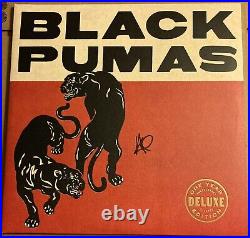 ADRIAN QUESADA Autographed Signed Black Pumas Deluxe Vinyl Record Album PROOF