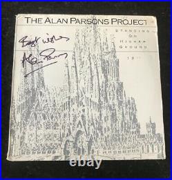 ALAN PARSONS signed vinyl album STANDING ON HIGHER GROUND 1