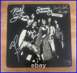 ALICE COOPER BAND signed vinyl album LOVE IT TO DEATH COA