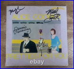 ALICE COOPER BAND signed vinyl album PRETTIES FOR YOU COA