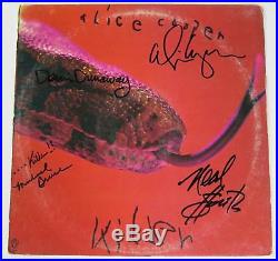 ALICE COOPER GROUP Signed Autograph Killer Album Vinyl Record LP by All 4