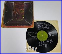 ALICE COOPER GROUP Signed Autograph School's Out Album Vinyl Record LP by 4