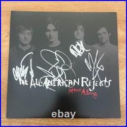 ALL AMERICAN REJECTS signed vinyl album MOVE ALONG TYSON RITTER COA