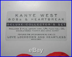 AMAZING Kanye West Signed 808s & Heartbreak Vinyl Album LP JSA COA Kaws