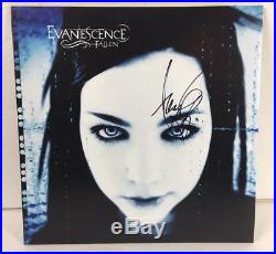 AMY LEE SIGNED AUTOGRAPH EVANESCENCE FALLEN RECORD VINYL ALBUM withPROOF ng