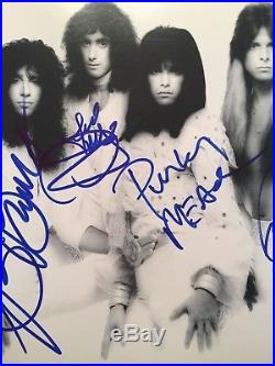 ANGEL Group BAND Signed SINFUL Vinyl Album PSA DNA LETTER By ALL 5 Punky Meadows