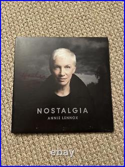 ANNIE LENNOX SIGNED EURYTHMICS TOUCH VINYL RECORD ALBUM Beckett NOSTALGIA