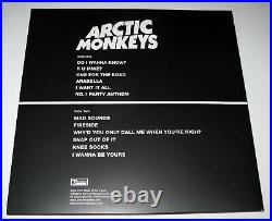 ARCTIC MONKEYS All 4 MEMBERS signed AM VINYL ALBUM LP PROOF Alex Turner COA