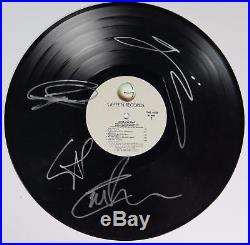 ASIA Signed Autograph Alpha Album Vinyl Record LP by All 4 YES John Wetton+