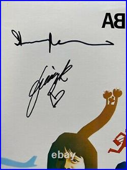 AUTOGRAPHED ABBA The Album LP Vinyl Certificate of Authenticity COA Full Band