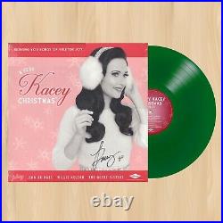 AUTOGRAPHED- A Very KACEY MUSGRAVES Christmas EXCLUSIVE VINYL LP RECORD 1002