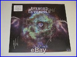 AVENGED SEVENFOLD AUTOGRAPHED SIGNED SEALED VINYL ALBUM With SIGNING PICTURE PROOF