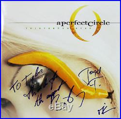 A Perfect Circle (3) Keenan, Howerdel & Freese Signed Album Cover With Vinyl BAS