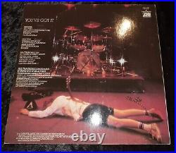 Ac/dc Signed If You Want Blood Album Bon Scott Angus Young Original C. O. A