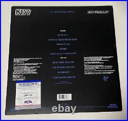 Ace Frehley Signed Kiss Vinyl Record Album Lp + Psa Coa