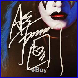 Ace Frehley Signed Vinyl Record Lp Album Kiss 2018 Jsa Coa The Spaceman Sketch