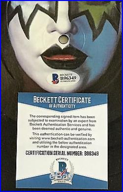 Ace Frehley signed Kiss Album picture disk 180 gram vinyl new Beckett coa