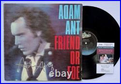 Adam Ant Hand Signed Autographed Friend Or Foe Vinyl Album Lp With Jsa Coa