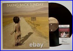 Adam Lazzara Taking Back Sunday Hand Signed Autographed Vinyl Album Lp +jsa Coa