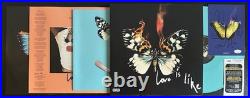 Adam Levine +5 Signed Maroon 5 Love Is Like Vinyl Record Album Bundle Jsa Coa