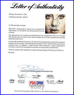 Adele Adkins Hello Signed Autograph 25 Vinyl Record Album PSA/DNA COA