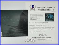 Adele Adkins Signed Skyfall Autograph Album Vinyl 7 Record Bas Beckett Coa Loa