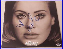 Adele Signed Album Vinyl 25 Authentic Autograph Psa/dna Loa Coa