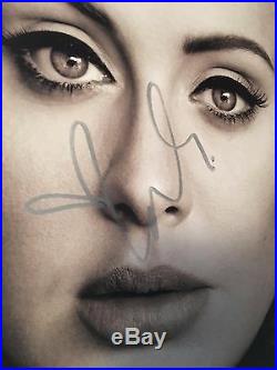 Adele Signed Vinyl 25 Lp! Hello Adkins Record Album! Autograph Grammy! Psa Dna
