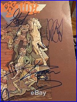 Aerosmith Complete Band Signed Toys InThe Attic Vinyl Lp Record Album Coa nice