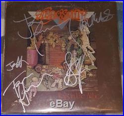 Aerosmith Complete Band Signed Toys In The Attic Vinyl LP Record Album
