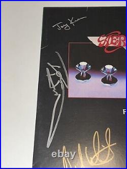 Aerosmith Rocks Autographed Vinyl Record Album Signed by All 5 PSA COA