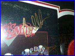 Aerosmith Rocks Framed 5X Signed Autographed Vinyl Record Album LP COA Tyler