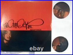 Aesop Rock ORIG US LP Float EX 2000 MUSH MH202-1 Signed Alt Rap Hip Hop