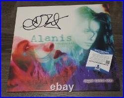 Alanis Morrissette Signed Autographed Jagged Little Pill Vinyl Album BECKETT