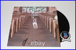Alex G Signed'trick' Vinyl Album Record Lp (sandy) Giannascoli Beckett Bas Coa