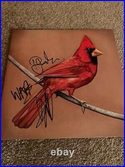 Alexisonfire Signed Vinyl Album Coa Proof Autographed Old Crows Young Cardinals