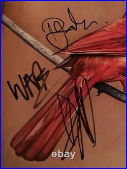 Alexisonfire Signed Vinyl Album Coa Proof Autographed Old Crows Young Cardinals
