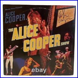 Alice Cooper In The Alice Cooper Show Signed Vinyl Album Record