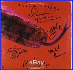 Alice Cooper Killer Band Signed Autograph Record Album JSA Vinyl