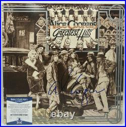 Alice Cooper Signed Autograph Greatest Hits Record Vinyl Album B Beckett Bas Coa