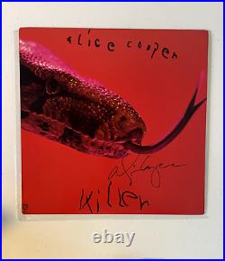 Alice Cooper Signed Autographed Killer Vinyl Album NM/NM