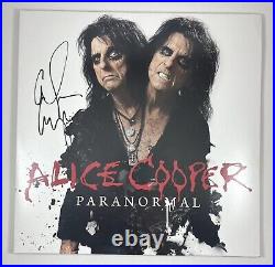 Alice Cooper Signed Autographed Paranormal Vinyl Album
