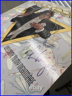 Alice Cooper Signed Welcome To My Nightmare Lp Vinyl Album /record Autographed